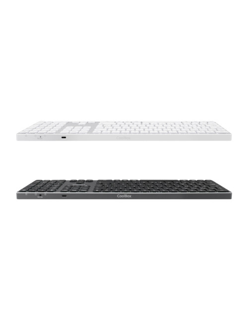 Teclado inalambrico retroiluminado coolbox moonlight key
