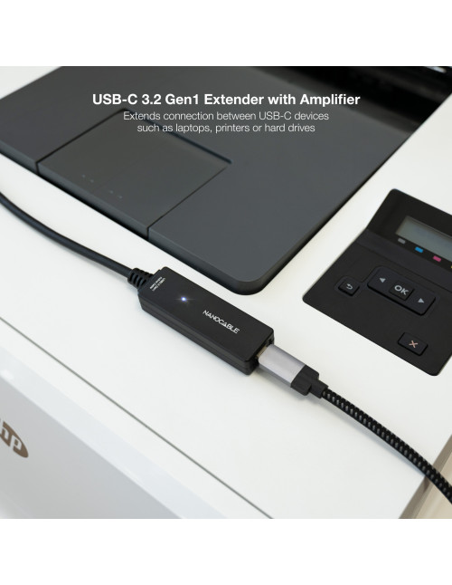 Cable prolongador nanocable con amplificador usb