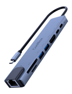 Minidock coolbox c81 aluminio usb - c a