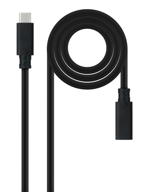 Cable prolongador nanocable usb - c 3.2 gen2x2