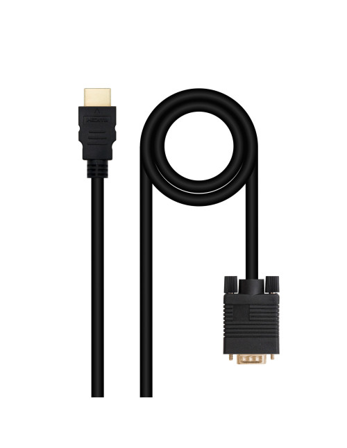Cable conversor hdmi a vga nanocable