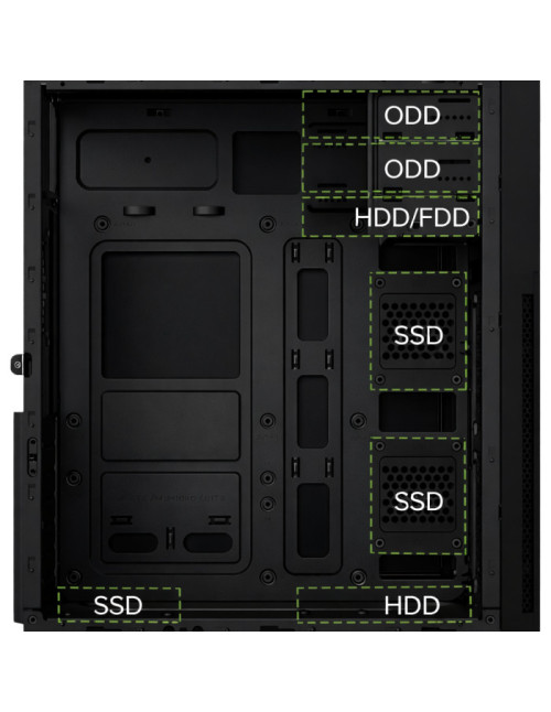 Caja ordenador coolbox atx a780 usb - c