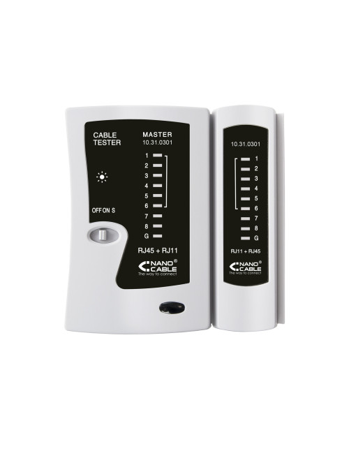 Tester cable nanocable rj45 rj12 rj11