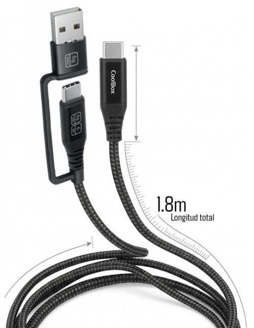 Cable coolbox carga mas datos micro