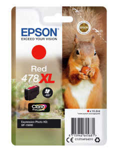 Cartucho tinta epson c13t04f54010 singlepack rojo