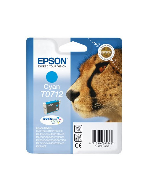 Cartucho tinta epson c13t07124012 cian 7ml