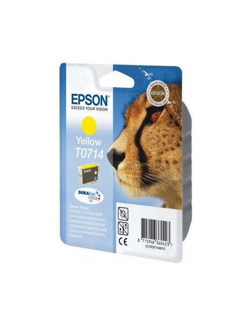 Cartucho tinta epson c13t07144012 amarillo 7ml