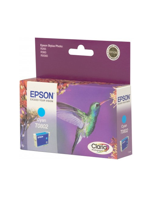 Cartucho tinta epson c13t08024011 px810fw cian