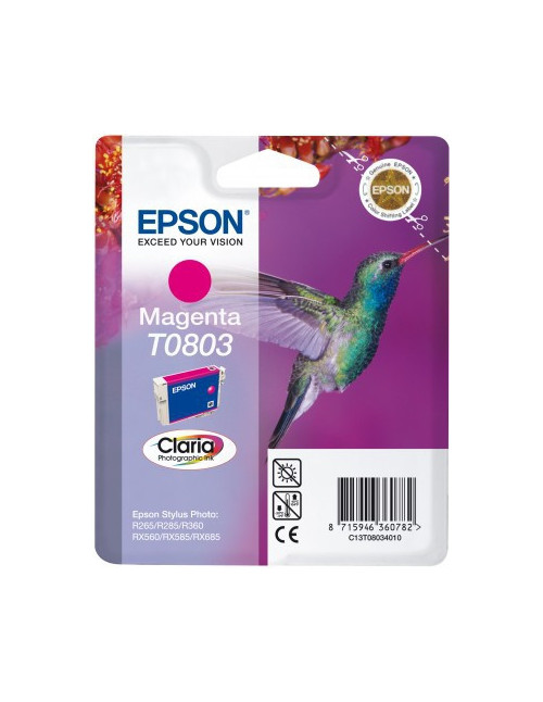 Cartucho tinta epson t0803 magenta 7.4ml