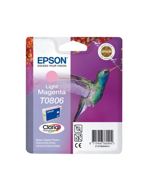 Cartucho tinta epson t0806 magenta claro