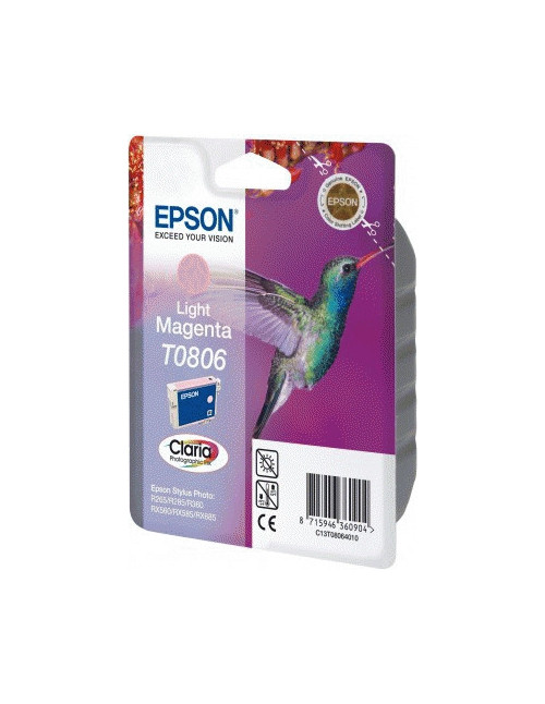 Cartucho tinta epson t0806 magenta claro