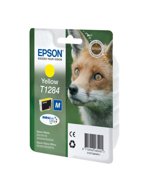 Cartucho tinta epson t1284 amarillo 3.5ml
