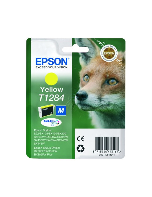 Cartucho tinta epson t1284 amarillo 3.5ml