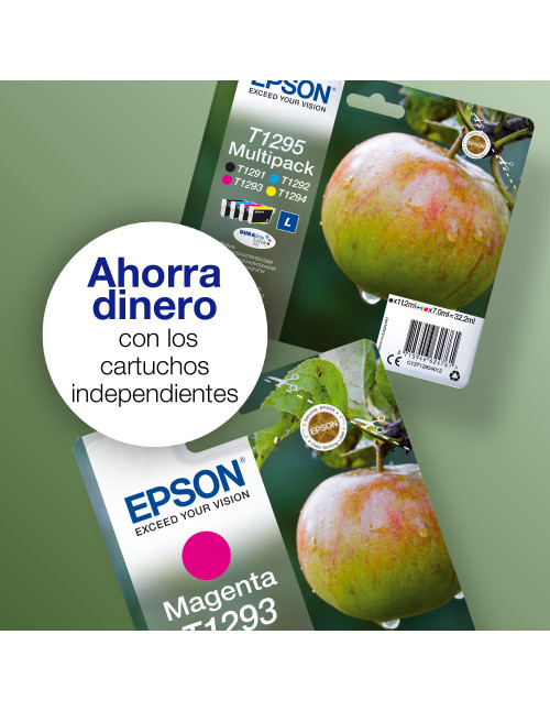 Multipack tinta epson c13t12954012 negro cian