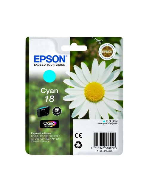 Cartucho tinta epson t180240 cian xp - 102
