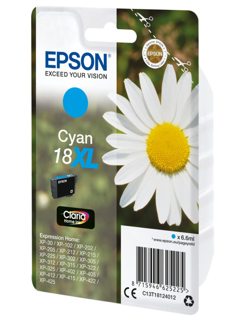 Cartucho tinta epson t181240 xl cian