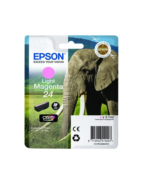 Cartucho tinta epson t242640 magenta claro