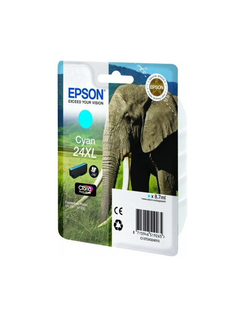 Cartucho tinta epson t243240 cian xl