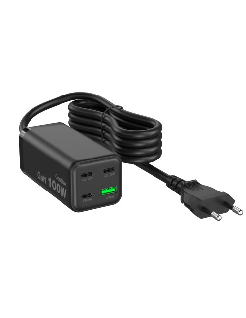 Estacion carga usb coolbox 100w gan