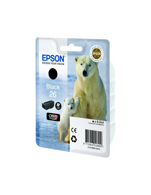 Cartucho tinta epson t260140 negro xp - 600