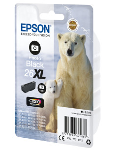 Cartucho tinta epson t263140 photo negro