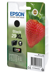 Cartucho tinta epson 29xl c13t29914012 negro