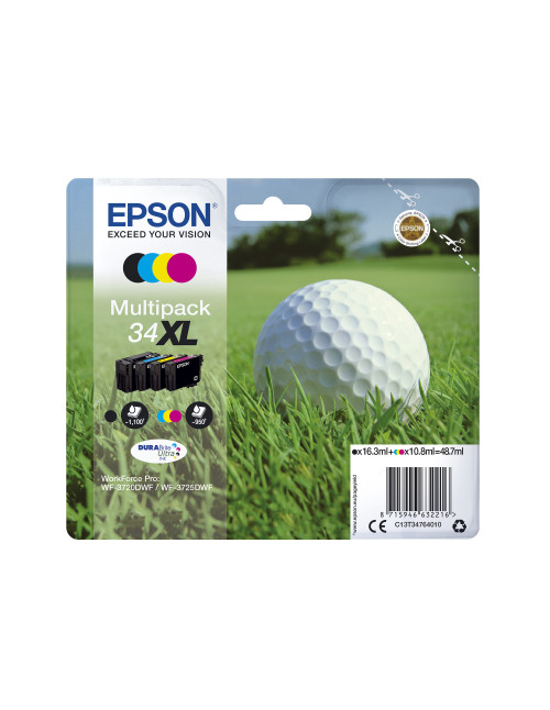 Cartucho tinta epson t3471 negro xl