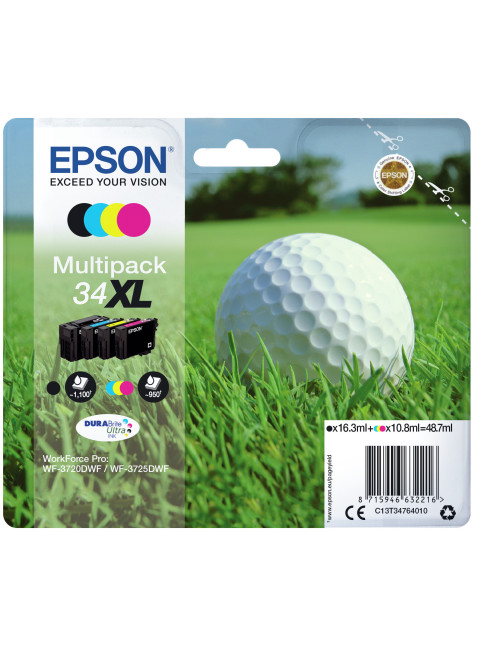 Multipack epson t3476 xl wf3720 3720dnf