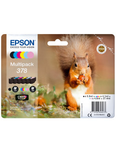 Multipack cartucho tinta epson 378 c13t37884010