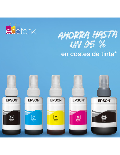 Cartucho ecotank epson t774140 negro 140ml