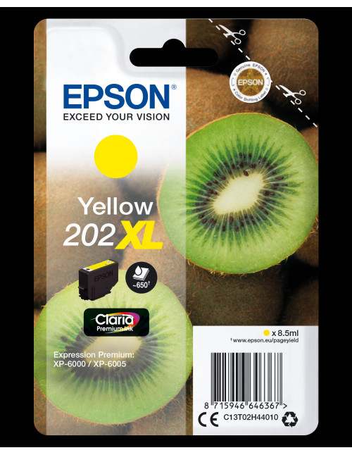 Cartucho tinta epson c13t02h44010 singlepack amarillo