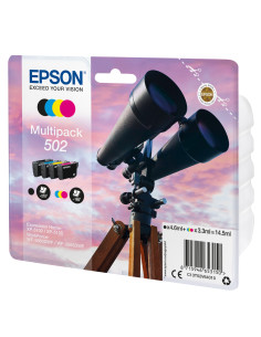 Multipack tinta epson 502 c13t02v64010 negro
