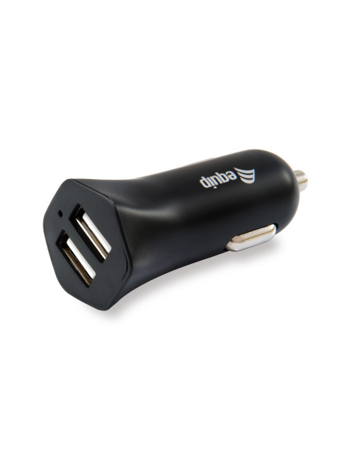 Cargador equip life 5v 2xusb coche