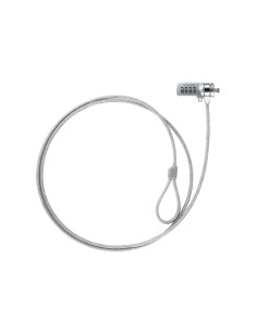 Cable seguridad tooq combinacion 1.5m ranura