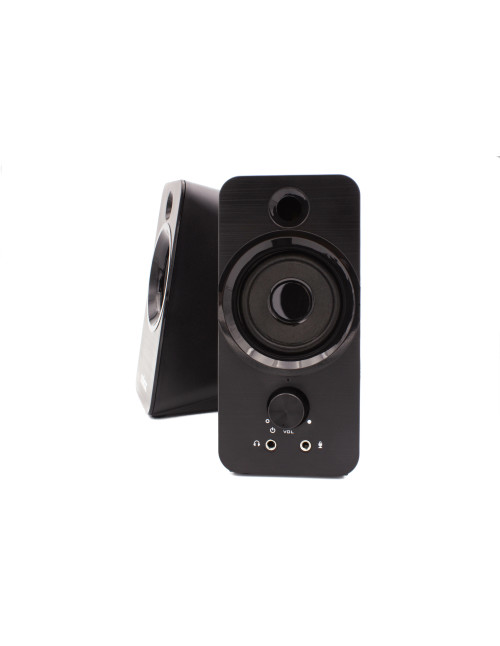 Altavoces pc nilox 2.0 6w negro