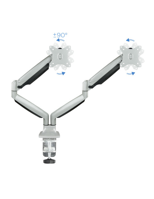 Soporte mesa monitor tooq db3132tnr - s 13 pulgadas - 32 pulgadas