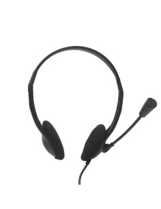 Auriculares nilox microfono control vol negro