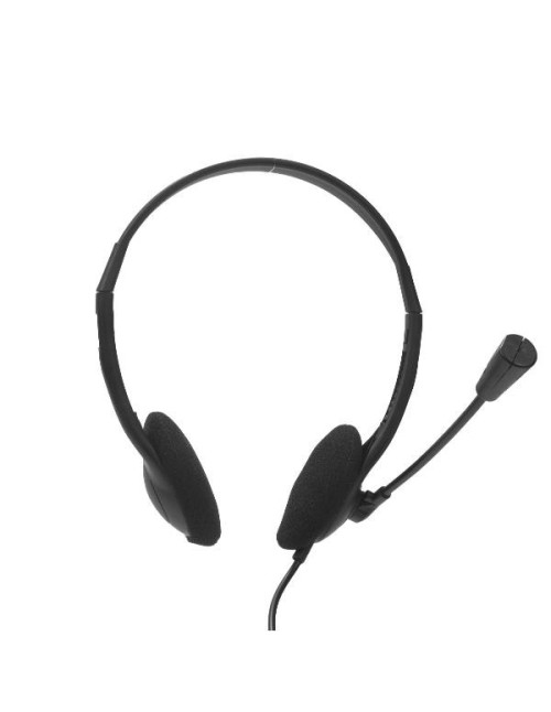 Auriculares nilox microfono control vol negro