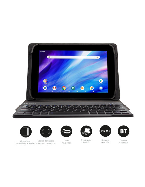 Funda con teclado nilox tablet 10.5 pulgadas