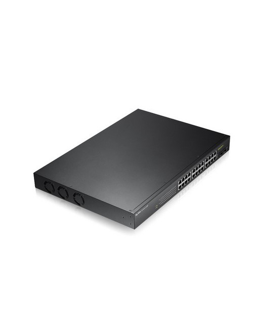 Switch 26 puertos zyxel gs1900 - 24hpv2 24
