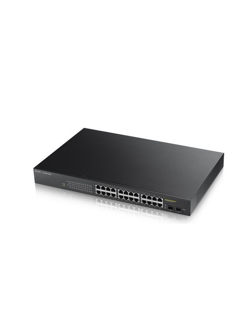 Switch 26 puertos zyxel gs1900 - 24hpv2 24