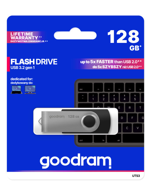 Memoria usb 3.0 goodram 128gb uts3