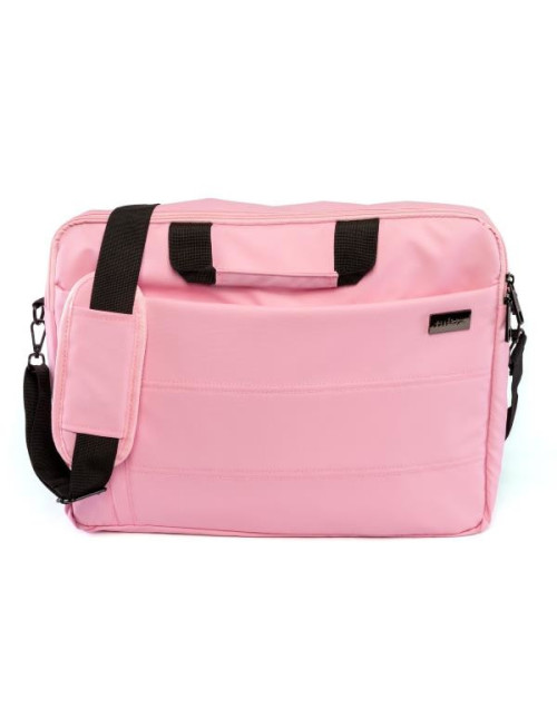 Maletin nilox style portatil 15.6 pulgadas rosa