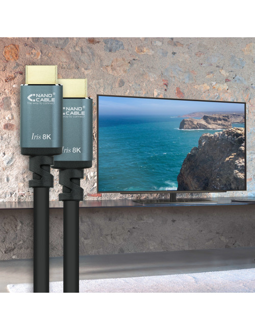 Cable hdmi 2.1 nanocable 8k 3m