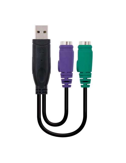 Adaptador usb a 2 x ps