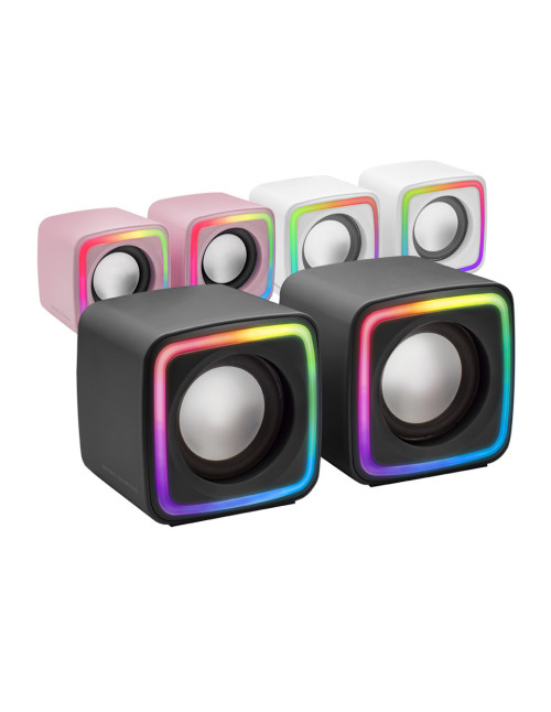 Altavoces mars gaming mscube premium 8w