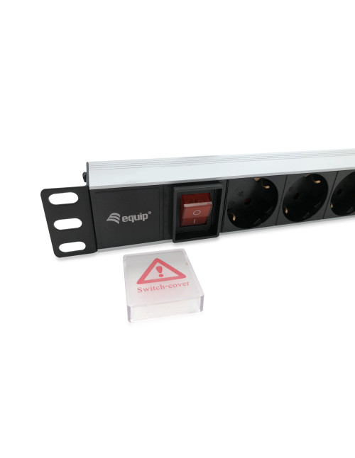 Regleta alimentacion equip rack 19 pulgadas 1u