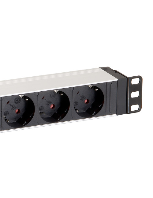 Regleta alimentacion equip rack 19 pulgadas 1u