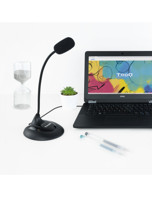 Microfono multimedia tooq tqmm - 213 fflexible jack
