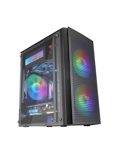 Caja ordenador mars gaming mc300 negro